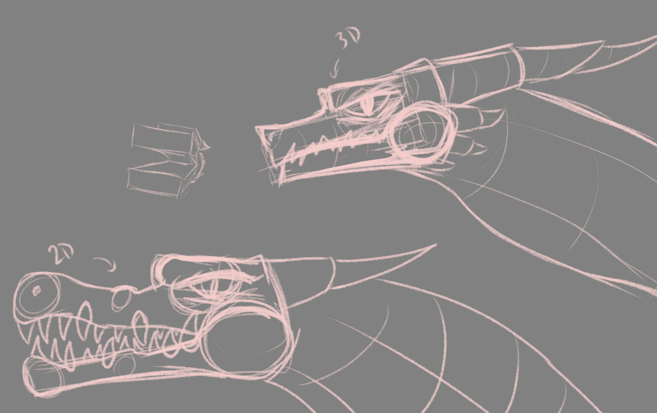 Dragon Form (Sketch)